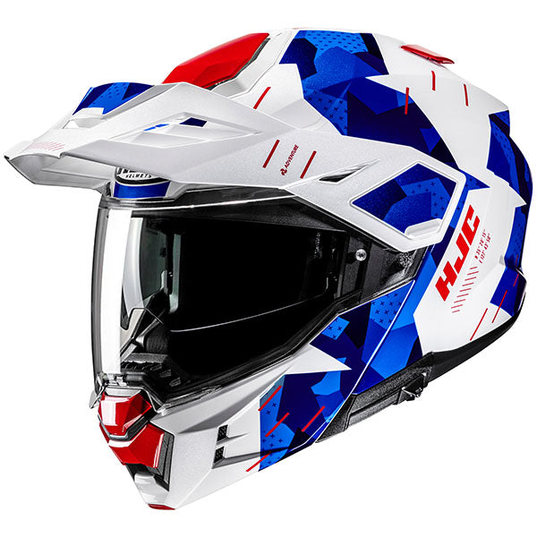 studio product photo of HJC SKU 854102103 in MC-21, sizes XS, SM, MD, LG, XL for motocross helmet, dirt bike, off road.