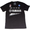 Professional studio photo of D'Cor Visuals Yamaha Factory T-Shirt; showing long-sleeve cut, printed graphics, and crew neckline; SKU 862-81142M