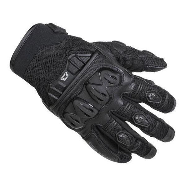 Product image of BTO 0003 Coertech BTO Hyper Flo Glove Black motocross gloves showing fit, construction, and colorway | Available at BTO Sports