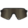 Catalog studio image of 100%, S3 Sunglasses, color options Polished Translucent Grey w/ Purple Multilayer Mirror Lens, Soft Tact Black w/ Soft Gold Mirror Lens, Polished Translucent Lavender w/ Hiper Lavender Mirror Lens