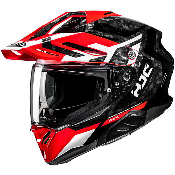 studio product photo of HJC SKU 855100103 in MC-1, sizes XS, SM, MD, LG, XL for motocross helmet, dirt bike, off road.