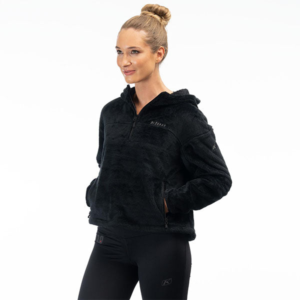 Klim - Cascade 1/4 Zip Crop Hoodie (Womens)