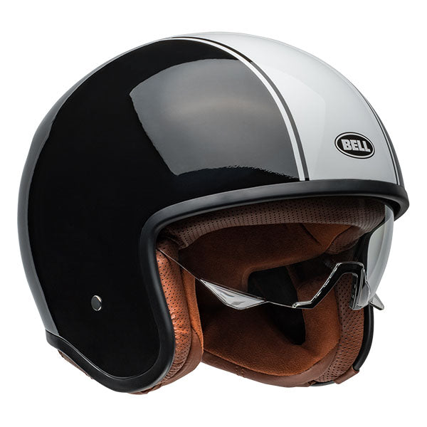 Bell TX501 Rally Helmet - Black/White
