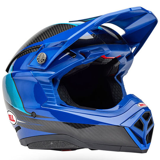 bell dirt bike helmet large Mx-9 Mips (Gloss Twitch Dbk 24 Black/White 10 combines performance Bell Helmets Satin Black/Silver Moto-9S