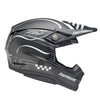 motorcycle helmet, showing aerodynamic shell design, ventilation ports, and secure retention system built for rider comfort and protection. SKU 07163702.