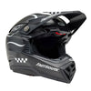 Bell Helmets Bell - Moto-10 Spherical Fasthouse Raven Helmet off-road motocross helmet, showing aerodynamic shell design, ventilation ports, and secure retention system built for rider comfort and protection. SKU 07163700.