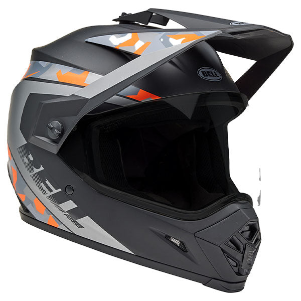 Bell Helmets Bell - MX-9 Adventure MIPS Mesa Helmet off-road motocross helmet, showing aerodynamic shell design, ventilation ports, and secure retention system built for rider comfort and protection. SKU 07163973.