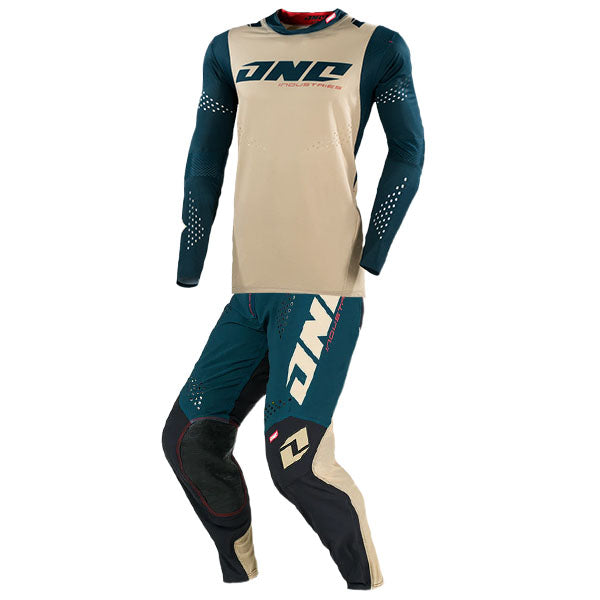 One Industries X-197 Terra Denim Jersey, Pant Combo
