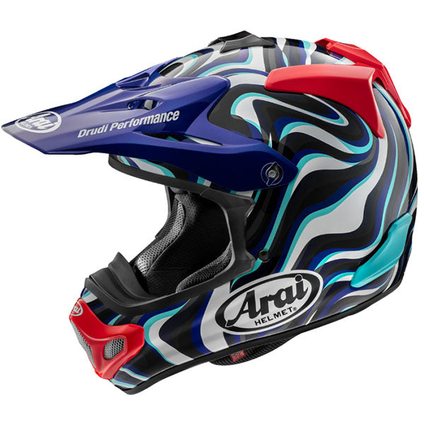 Arai motorcycle helmet product image — Arai - VX-PRO4 Stream Helmet. Studio angle showing shell shape, venting and visor details.