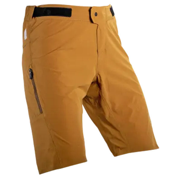 Image showing Leatt, Trail 1.0 Shorts (MTB) Mountain Bike in Peanut, Colors: Black, Peanut, Velvet, Sizes: 28-38, SKU: 5024130565