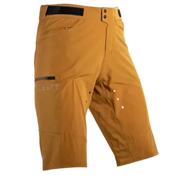 Image showing Leatt, Trail 2.0 Shorts (MTB) Mountain Bike in Peanut, Colors: Black, Peanut, Teal, Sizes: 28-40, SKU: 5025104163