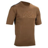 Product photo showing Leatt, Trail 1.0 Jersey (MTB) Mountain Bike in Rust, Colors: Black, Loam, Rust, Teal, Sizes: 2-3, SKU: 5025103905