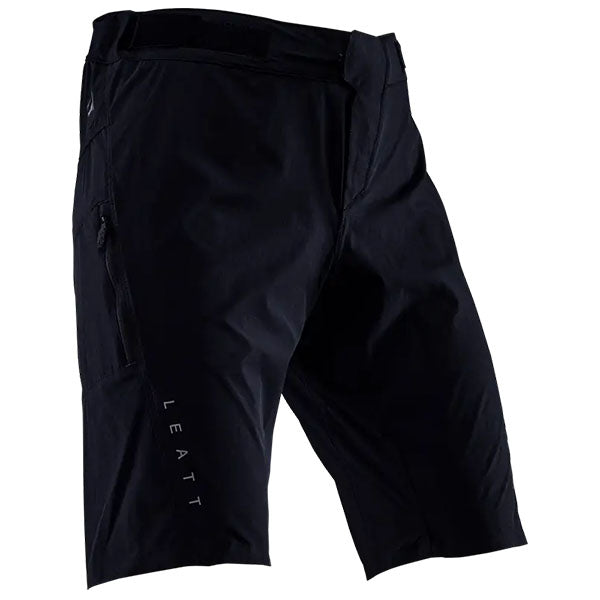 Product image of Leatt, Trail 1.0 Shorts (MTB) Mountain Bike in Black, Colors: Black, Peanut, Velvet, Sizes: 28-38, SKU: 5024130565