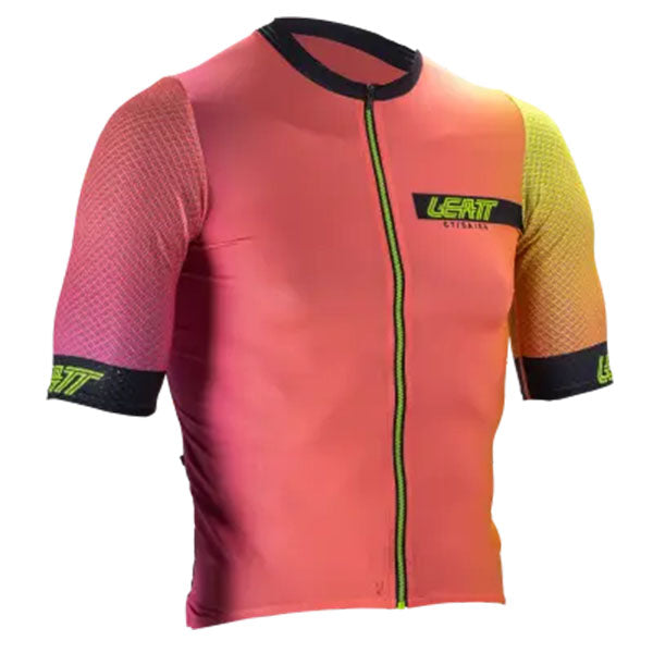 Product image of Leatt, Endurance 6.0 Jersey (MTB) Mountain Bike, Colors: Black, Neon, Teal, Sizes: 2-3, SKU: 5025103283