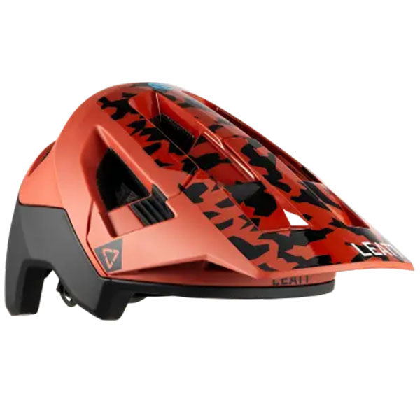 Image showing Leatt, AllMtn 4.0 Helmet (MTB) Mountain Bike in Lava, Colors: Lava, Peanut, Stealth, Teal, Sizes: LG, MD, SM, SKU: 1025104241