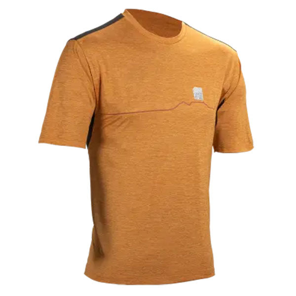 Product image of Leatt, Trail 1.0 Jersey (MTB) Mountain Bike, Colors: Black, Loam, Rust, Teal, Sizes: 2-3, SKU: 5025103905