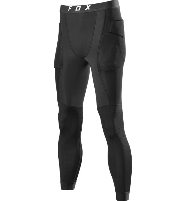 Fox Racing Baseframe Pro Pant product image in SM sizes Black SKU 24117-001-S. Base Layer Pants | Available at BTO Sports