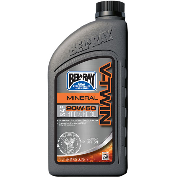 Bel-Ray - V-Twin Mineral 20W-50 4-Stroke Engine Oil