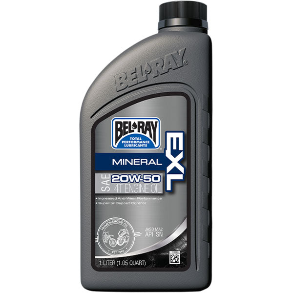 Bel-Ray - EXL Mineral 20W-50 4-Stroke Engine Oil