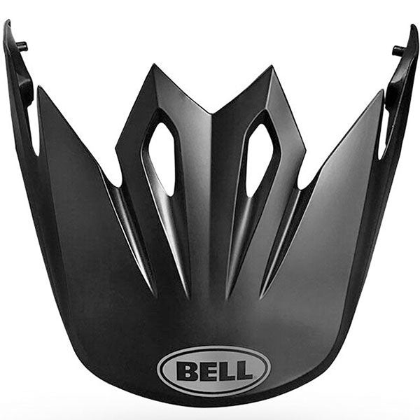 Bell Helmets Bell - MX-9 Visor off-road motocross helmet, showing aerodynamic shell design, ventilation ports, and secure retention system built for rider comfort and protection. SKU 07157575.