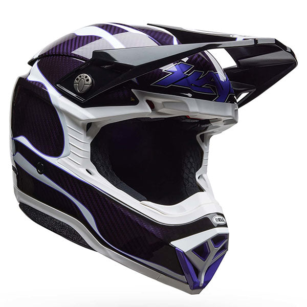 Bell Helmets Bell - Moto-10 Spherical Slayco 25 Helmet off-road motocross helmet, showing aerodynamic shell design, ventilation ports, and secure retention system built for rider comfort and protection. SKU 07165378.