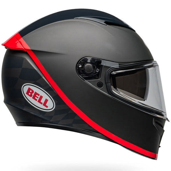 Bell Helmets Bell - Lithium MIPS Hartluck Helmet motorcycle helmet, showing aerodynamic shell design, ventilation ports, and secure retention system built for rider comfort and protection. SKU 07160863.