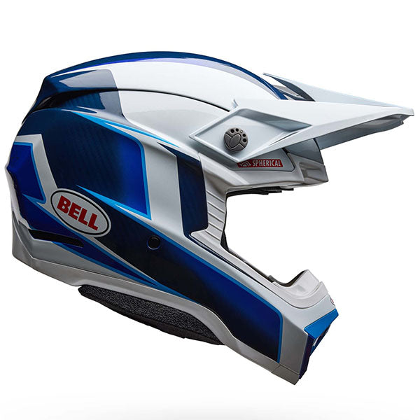 Bell Helmets Bell - Moto-10 Spherical Tomac Replica 25 Helmet off-road motocross helmet, showing aerodynamic shell design, ventilation ports, and secure retention system built for rider comfort and protection. SKU 07165394.
