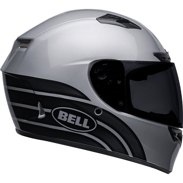 Bell Helmets Bell - Qualifier DLX MIPS ACE-4 Helmet motorcycle helmet, showing aerodynamic shell design, ventilation ports, and secure retention system built for rider comfort and protection. SKU 07137228.