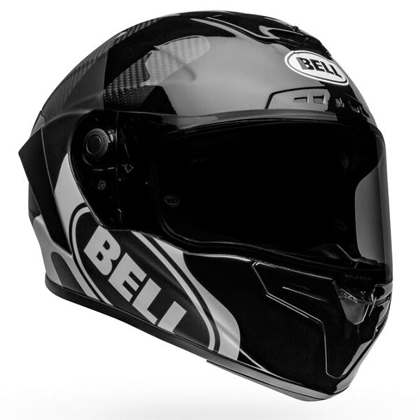 Bell Helmets Bell - Race Star DLX Flex Hello Cousteau Algae Helmet motorcycle helmet, showing aerodynamic shell design, ventilation ports, and secure retention system built for rider comfort and protection. SKU 07150141.