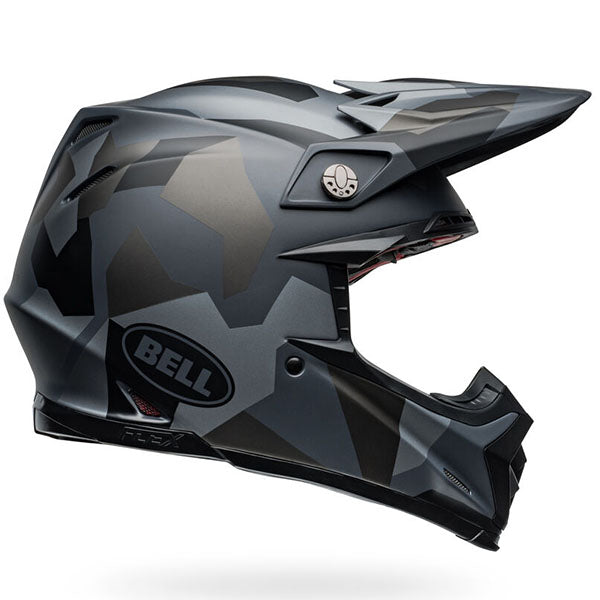 motorcycle helmet, showing aerodynamic shell design, ventilation ports, and secure retention system built for rider comfort and protection. SKU 07160327.