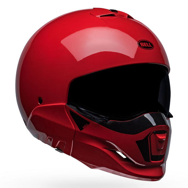Bell Helmets Bell - Broozer Duplet Helmet motorcycle helmet, front view, showing aerodynamic shell design, ventilation ports, and secure retention system built for rider comfort and protection. SKU 07150169.
