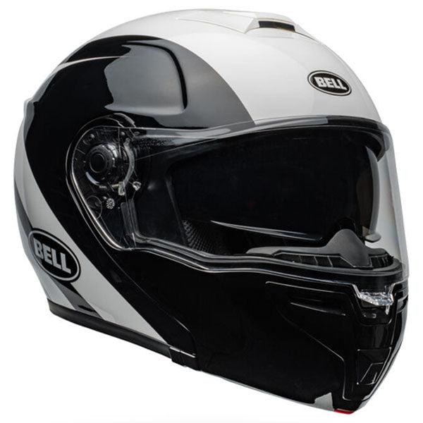 Bell Helmets Bell - STR Modular Velo Helmet modular motorcycle helmet, showing aerodynamic shell design, ventilation ports, and secure retention system built for rider comfort and protection. SKU 07158715.
