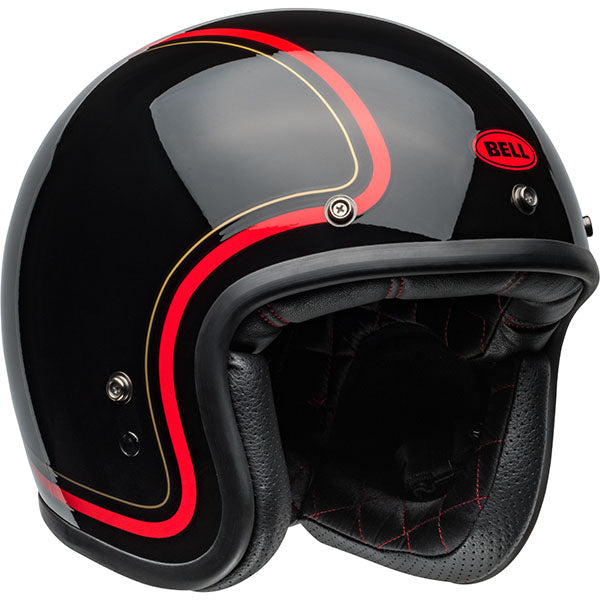 Bell Helmets Bell - Custom 500 Chief Helmet motorcycle helmet, front view, showing aerodynamic shell design, ventilation ports, and secure retention system built for rider comfort and protection. SKU 07159439.