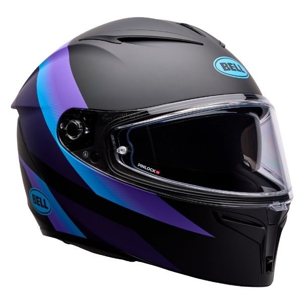Bell Lithium Passion Helmet - Black/Purple