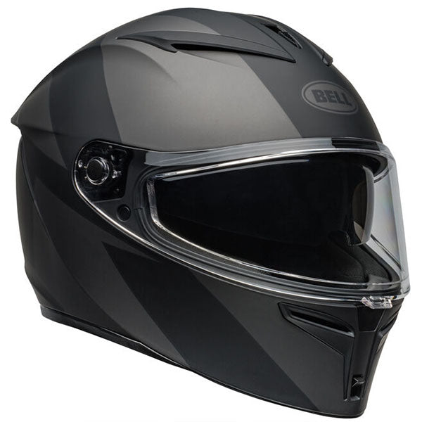 Bell Helmets Bell - Lithium Shear Helmet motorcycle helmet, front view, showing aerodynamic shell design, ventilation ports, and secure retention system built for rider comfort and protection. SKU 07160989.