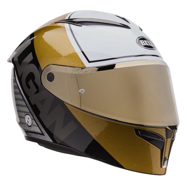 Bell Lithium MIPS Plus RSD Obispo Helmet - White/Gold