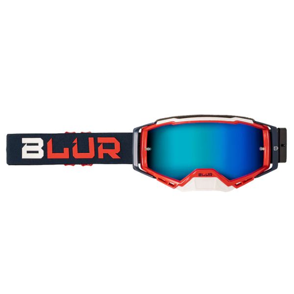 Blur B-40 Goggle in Blue/Red SKU 6037-110