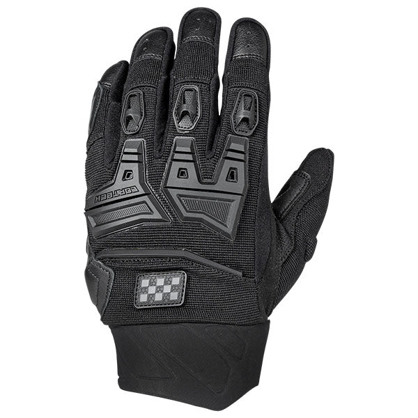 Product image of Cortech 0010 Cortech Aero Tec 2 Gloves Black top1706656099 1646346 motocross gloves showing fit, construction, and colorway | Available at BTO Sports