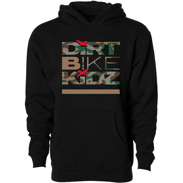 Dirt Bike Kidz - Classic Camo Hoodie (Youth)