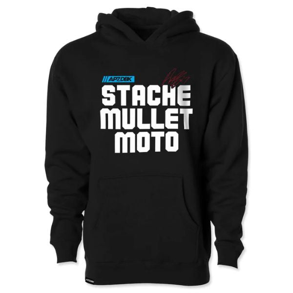 Dirt Bike Kidz - Stache Mullet Moto Hoodie (Youth)