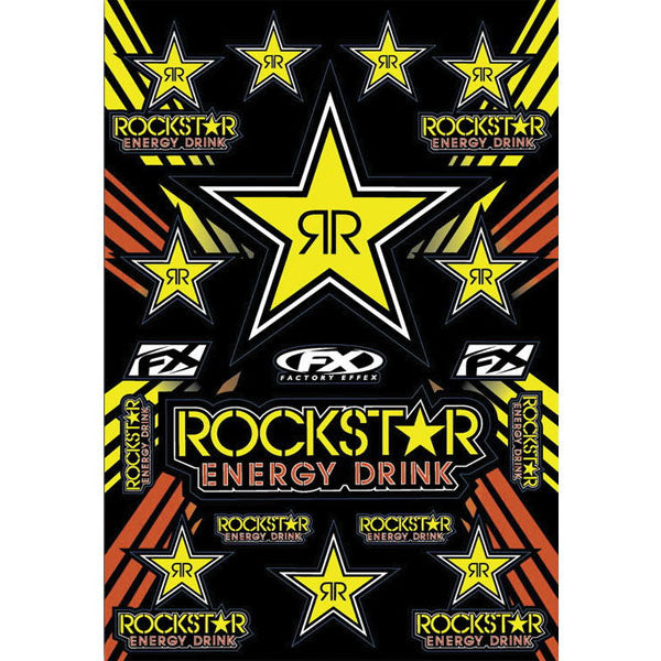 Factory Effex - Rockstar Sticker Sheet
