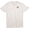 Crisp studio image on a white background of Fasthouse Utopia Tee; showing tee fit, printed graphics, and crew neckline; SKU 3211320504; Sizes: S-3XL