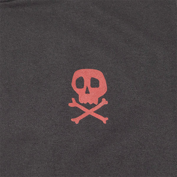 High-resolution studio image of Fasthouse Lost Boys Tee (Youth); showing tee fit, printed graphics, and crew neckline; SKU 32114605; Colors: Black