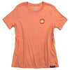 Professional studio photo of Fasthouse Easy Rider Tee (Womens); showing tee fit, printed graphics, and crew neckline; SKU 3216381474; Sizes: S-2XL
