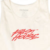 High-resolution studio image of Fasthouse Sound Check Tank; showing sleeveless cut, hem shape, and printed or woven branding; SKU 32117103; Colors: Putty