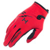 Product image of Fasthouse 0346 Carbon Eternal Glove Red 1 motocross gloves showing fit, construction, and colorway | Available at BTO Sports