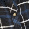 Crisp studio image on a white background of Fasthouse Honey Flannel (Womens); showing flannel shirt fit, button front, and plaid pattern; SKU 32381130