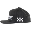 Fasthouse Clear Cut Hat in Black, rear view