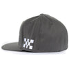 Fasthouse Clear Cut Hat in Gray, side view