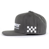 Fasthouse Clear Cut Hat in Gray, rear view